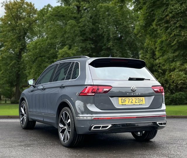 Volkswagen Tiguan 2023 1.5 Tsi R-line Suv Dsg Euro 6 Ss DF72ZDH Grey #6