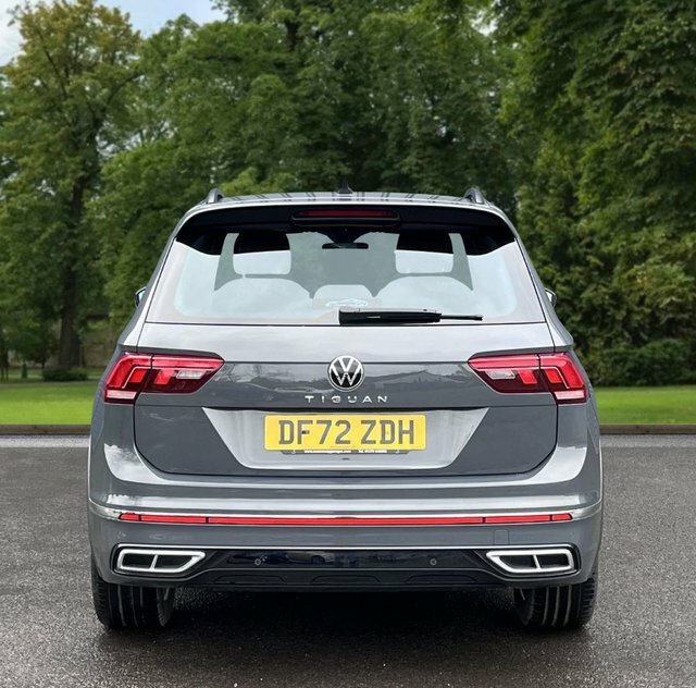 Volkswagen Tiguan 2023 1.5 Tsi R-line Suv Dsg Euro 6 Ss DF72ZDH Grey #5