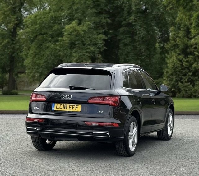 Audi Q5 2018 2.0 Tdi S Line Suv S Tronic Quattr LC18EFF Black #4