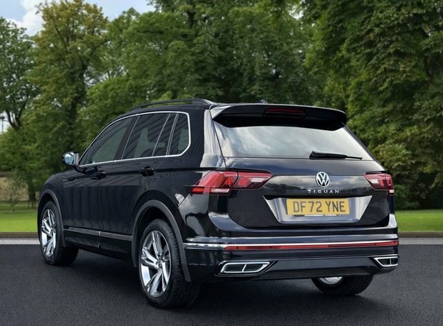 Volkswagen Tiguan 2023 1.5 Tsi R-line Edition Suv Dsg Eur DF72YNE Black #6
