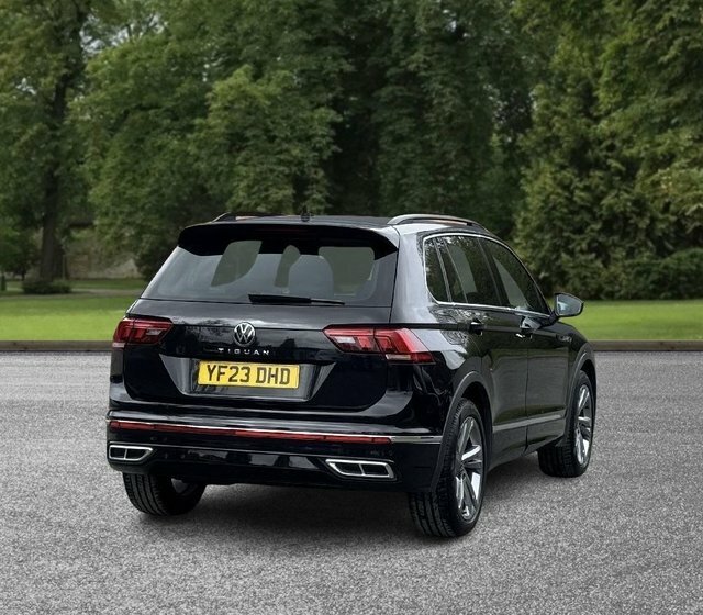 Volkswagen Tiguan 2023 1.5 Tsi R-line Edition Suv Dsg Eur YF23DHD Black #5