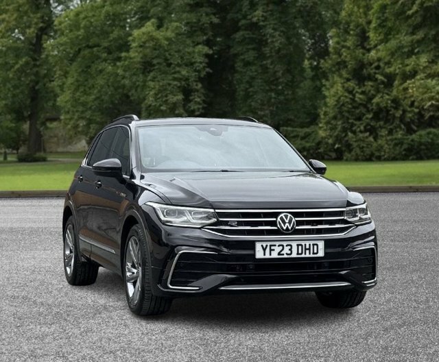 Volkswagen Tiguan 2023 1.5 Tsi R-line Edition Suv Dsg Eur Black