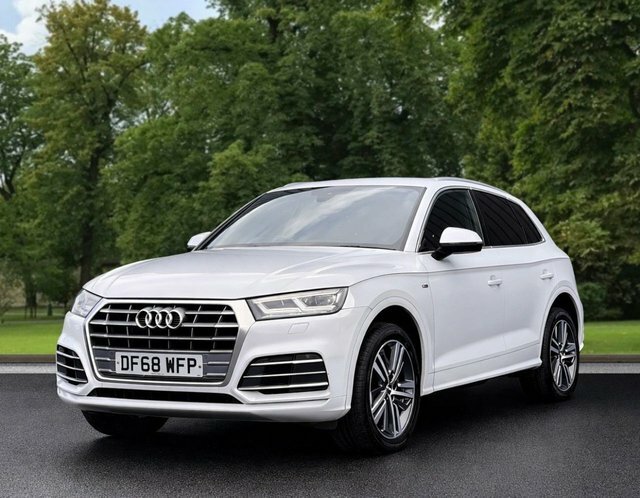 Audi Q5 2019 2.0 Tdi 40 S Line Suv S Tronic Qua DF68WFP White #2