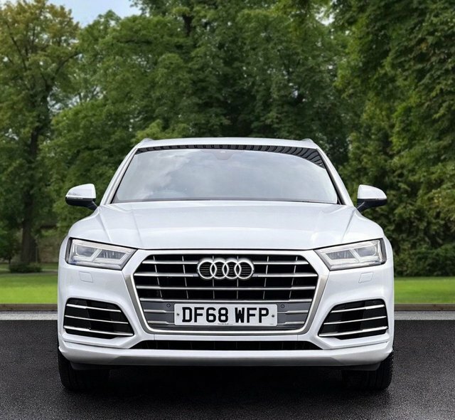 Audi Q5 2019 2.0 Tdi 40 S Line Suv S Tronic Qua DF68WFP White #3