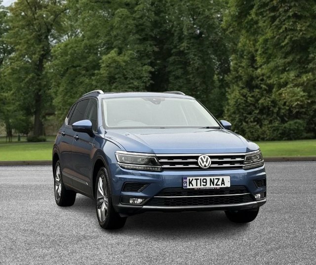 Volkswagen Tiguan Allspace 2019 2.0 Tdi Sel Suv Dsg 4Motion Euro 6 Blue
