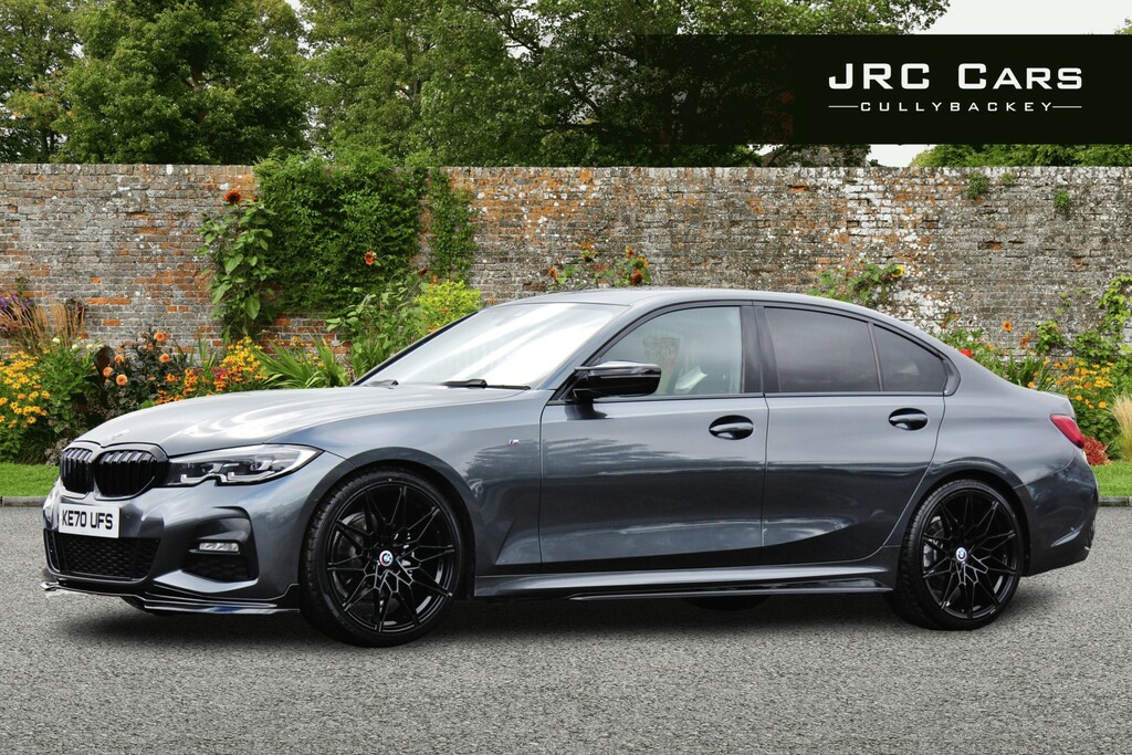 BMW 3 Series Saloon 2.0 320D M Sport Saloon 2021 KE70UFS Grey #2