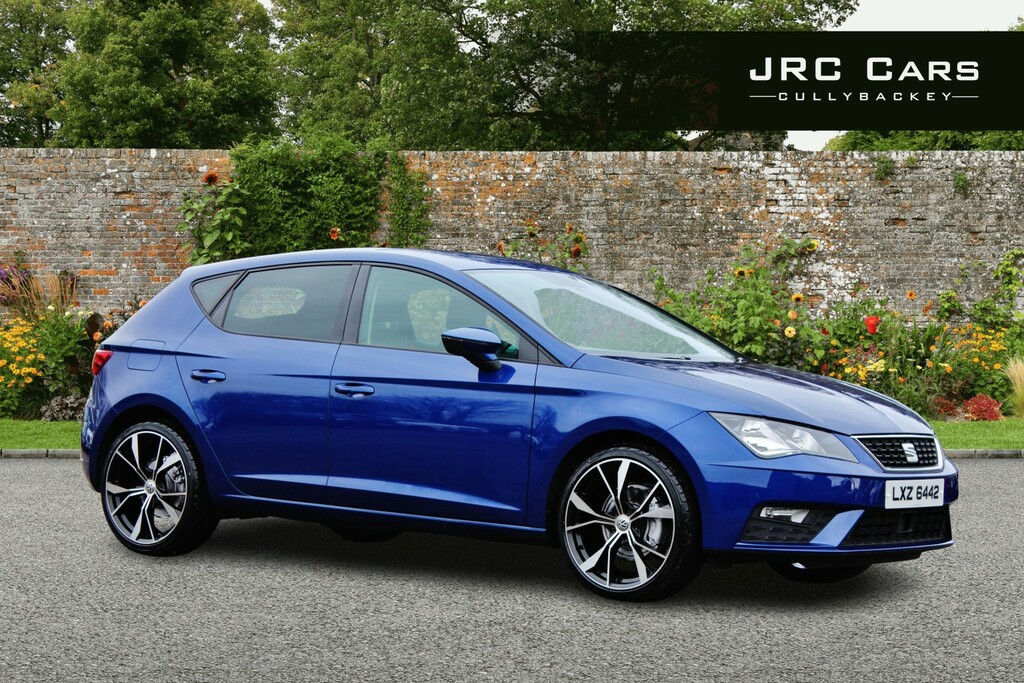 Seat Leon Hatchback 1.6 Tdi Se Dynamic Technology 2018 Blue