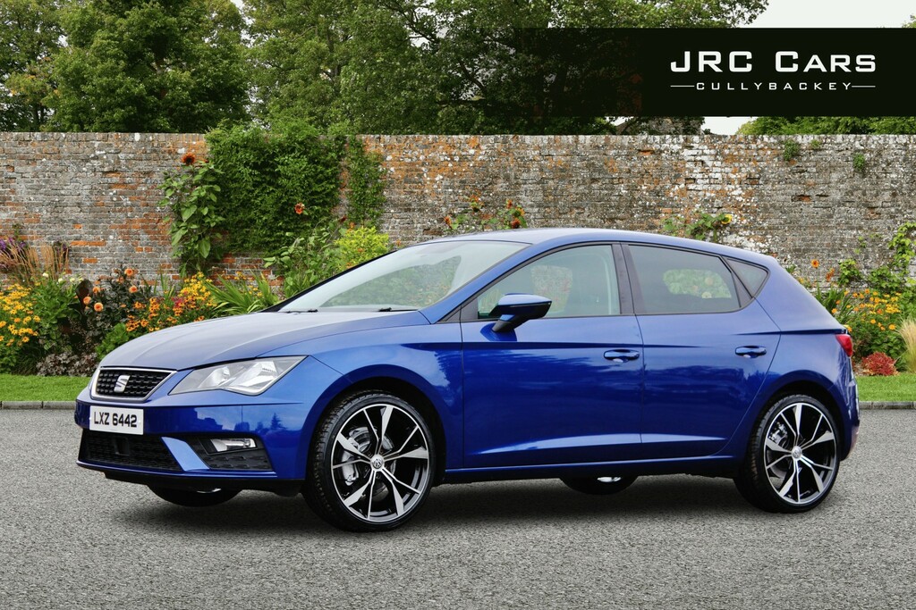 Seat Leon Hatchback 1.6 Tdi Se Dynamic Technology 2018 LXZ6442 Blue #2