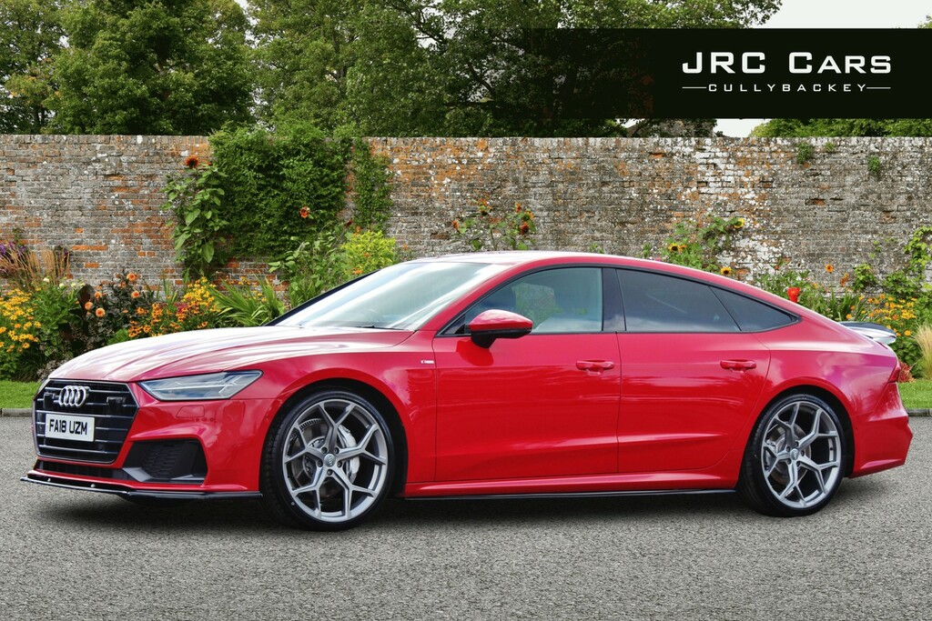 Audi A7 Hatchback 3.0 Tdi V6 50 S Line 2018 FA18UZM Red #2