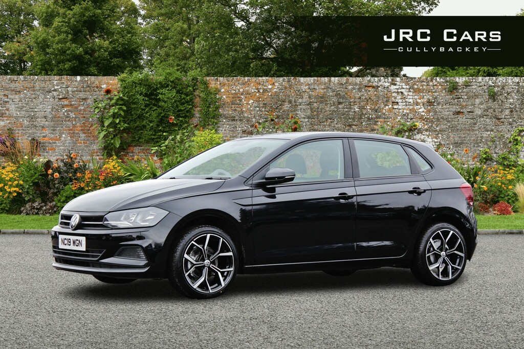 Volkswagen Polo Hatchback 1.6 Tdi Se 2019 NC19WGN Black #2