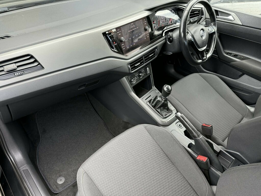 Volkswagen Polo Hatchback 1.6 Tdi Se 2019 NC19WGN Black #5