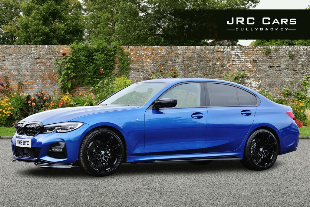 BMW 3 Series Saloon 2.0 320D Xdrive M Sport Saloon 2019 YW19BYC Blue #2
