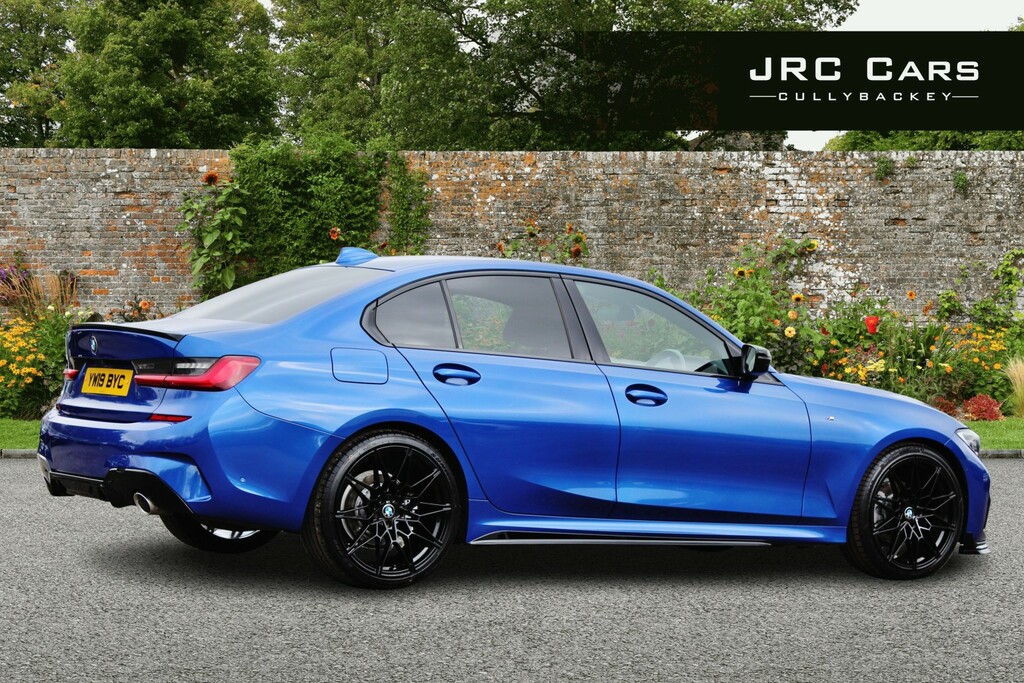 BMW 3 Series Saloon 2.0 320D Xdrive M Sport Saloon 2019 YW19BYC Blue #3