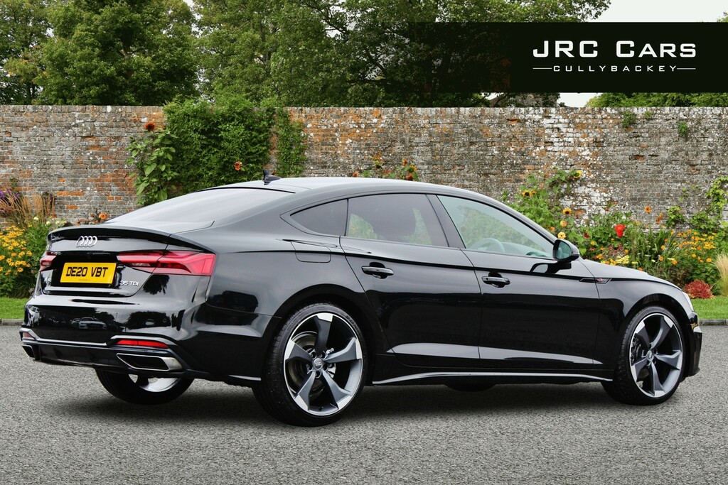 Audi A5 Hatchback 2.0 Tdi 35 S Line 2020 DE20VBT Black #4