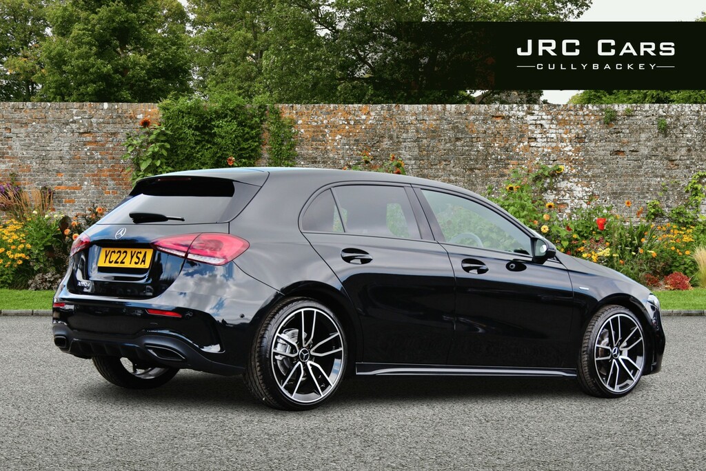 Mercedes-Benz A Class Hatchback 2.0 A180d Amg Line Edition 2022 YC22YSA Black #3