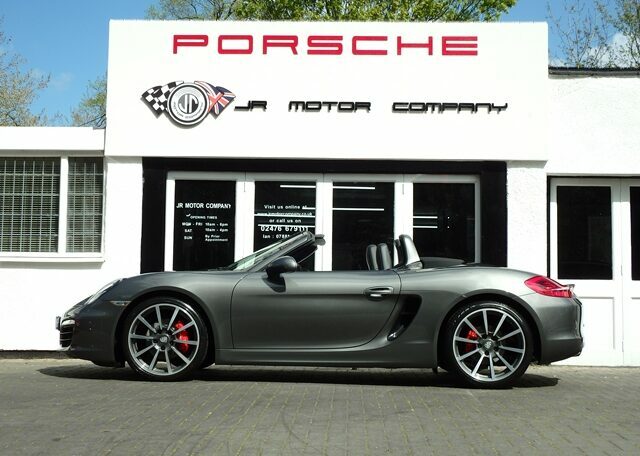 Porsche Boxster 981 2.7 Pdk LJ14ZDZ Grey #4