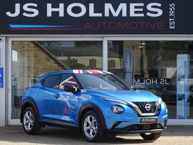 Nissan Juke 1.0 Dig-t N-connecta Euro 6 Ss - 2020 20 AF20NNM Blue #4