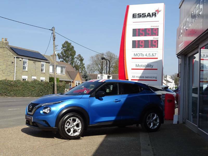 Nissan Juke 1.0 Dig-t N-connecta Euro 6 Ss - 2020 20 AF20NNM Blue #3