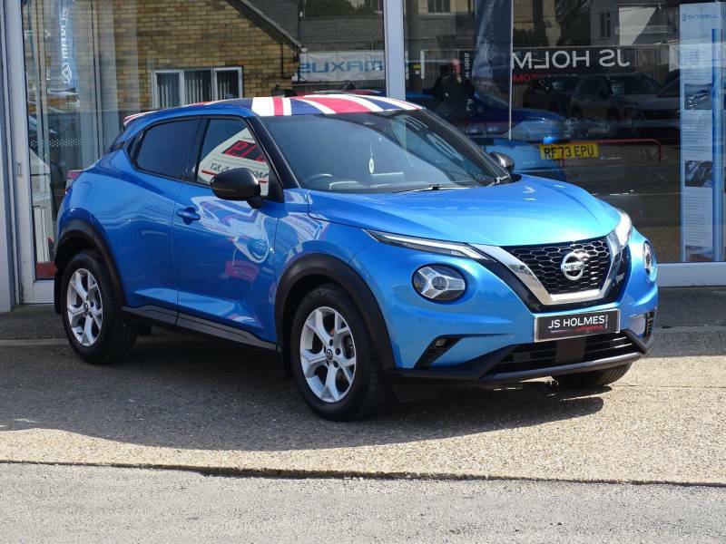 Nissan Juke 1.0 Dig-t N-connecta Euro 6 Ss - 2020 20 AF20NNM Blue #5