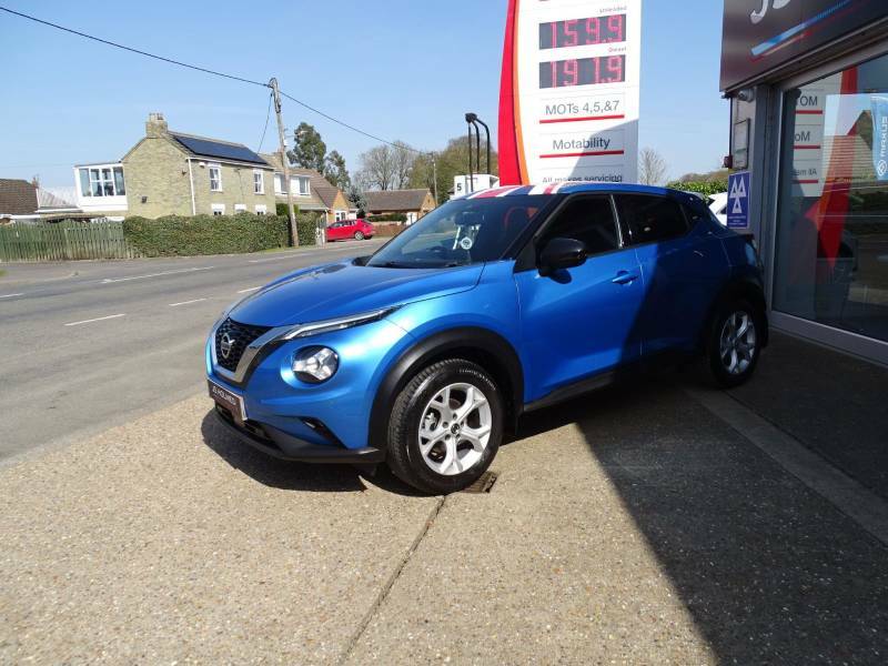 Nissan Juke 1.0 Dig-t N-connecta Euro 6 Ss - 2020 20 AF20NNM Blue #6