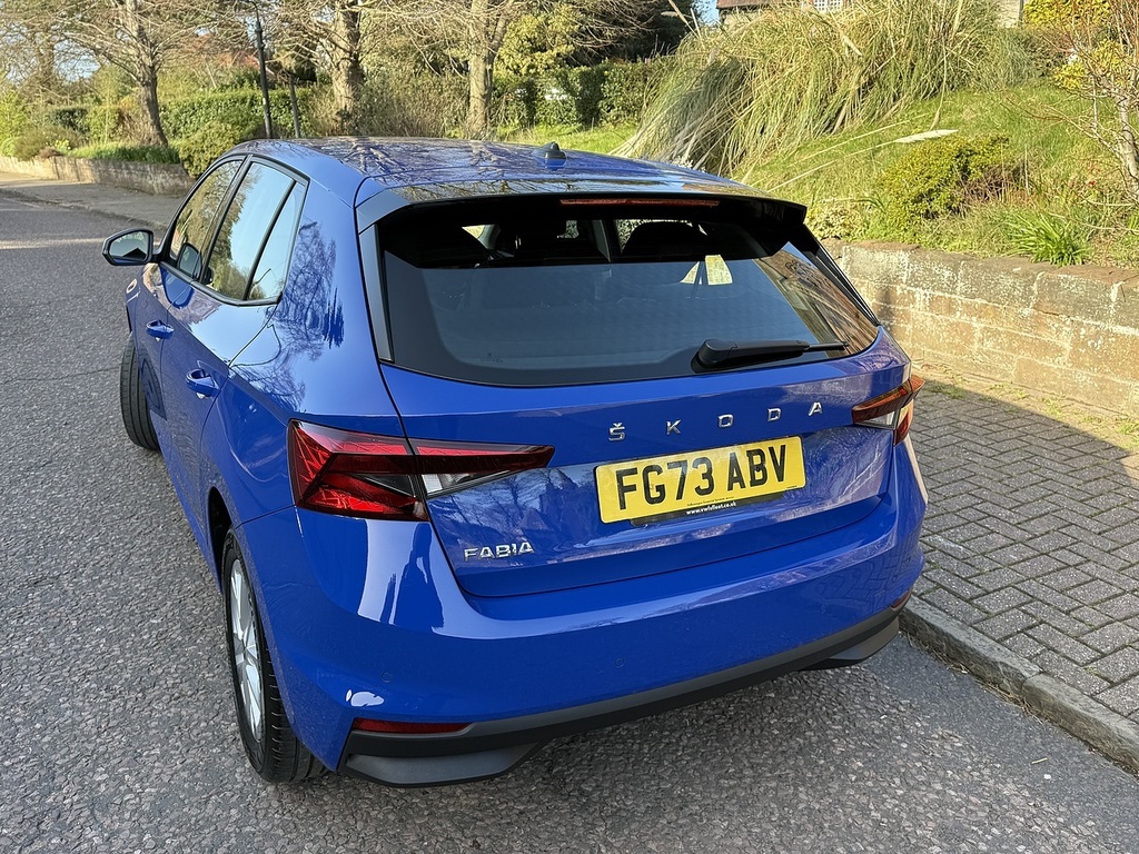 Skoda Fabia 1.0 Tsi Se Comfort Dsg Euro 6 Ss FG73ABV Blue #6