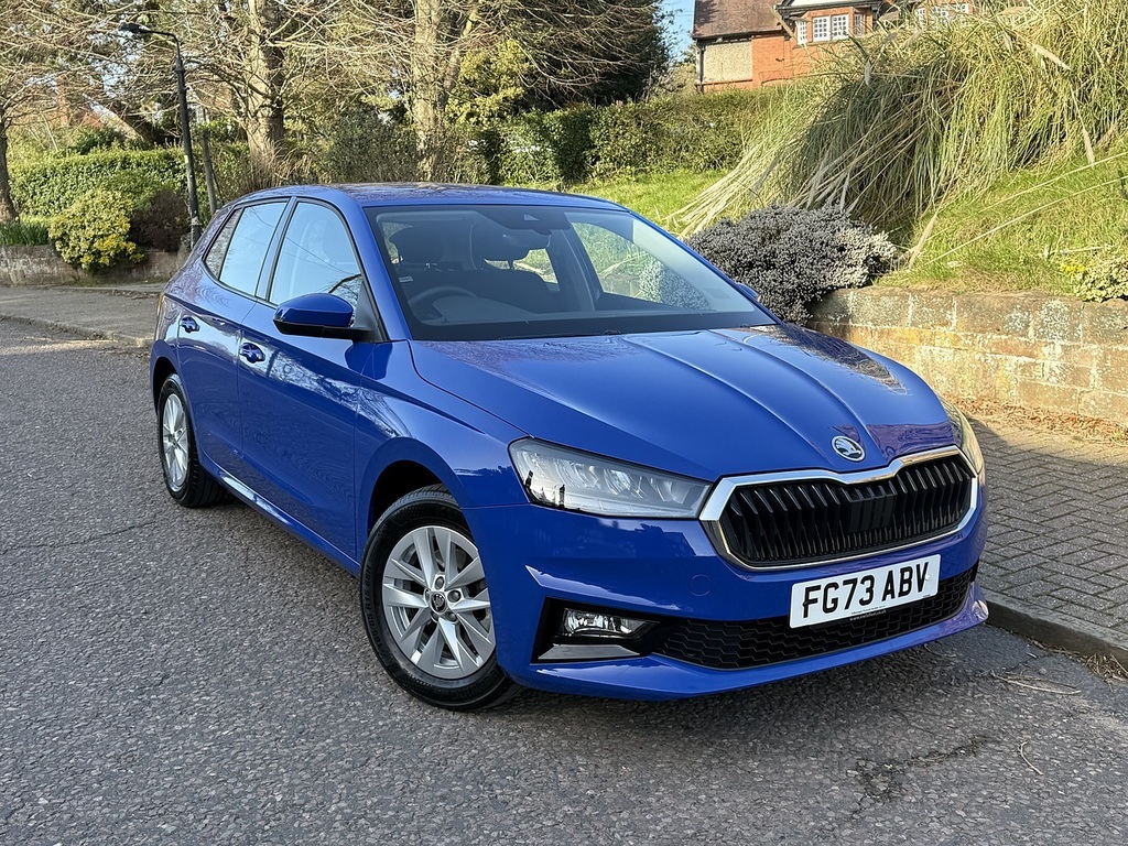 Skoda Fabia 1.0 Tsi Se Comfort Dsg Euro 6 Ss Blue