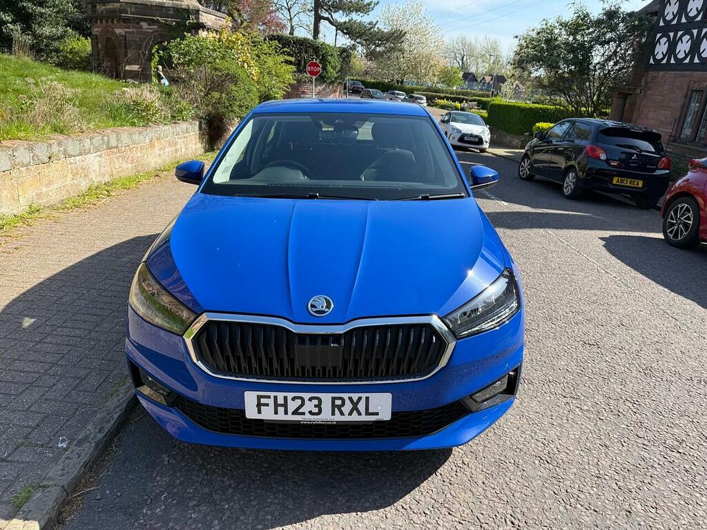 Skoda Fabia 1.0 Mpi Se Comfort Hatchback Eur FH23RXL Blue #3