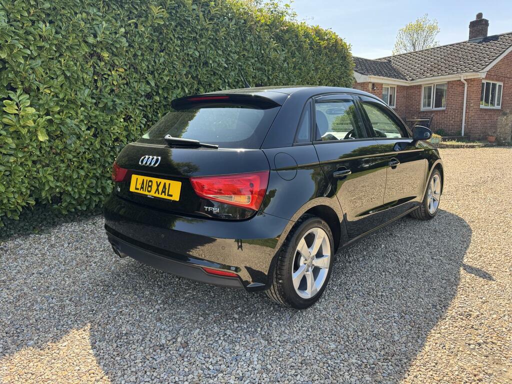 Audi A1 1.4 Tfsi Sport Sportback Euro 6 LA18XAL Black #3