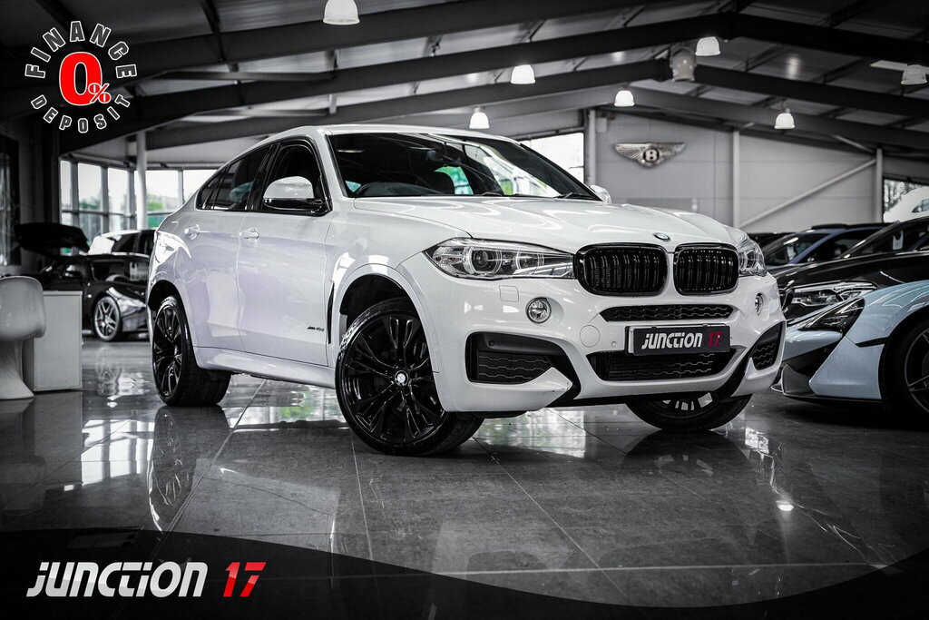 BMW X6 3.0 40D M Sport Edition Xdrive Euro 6 Ss 5 White