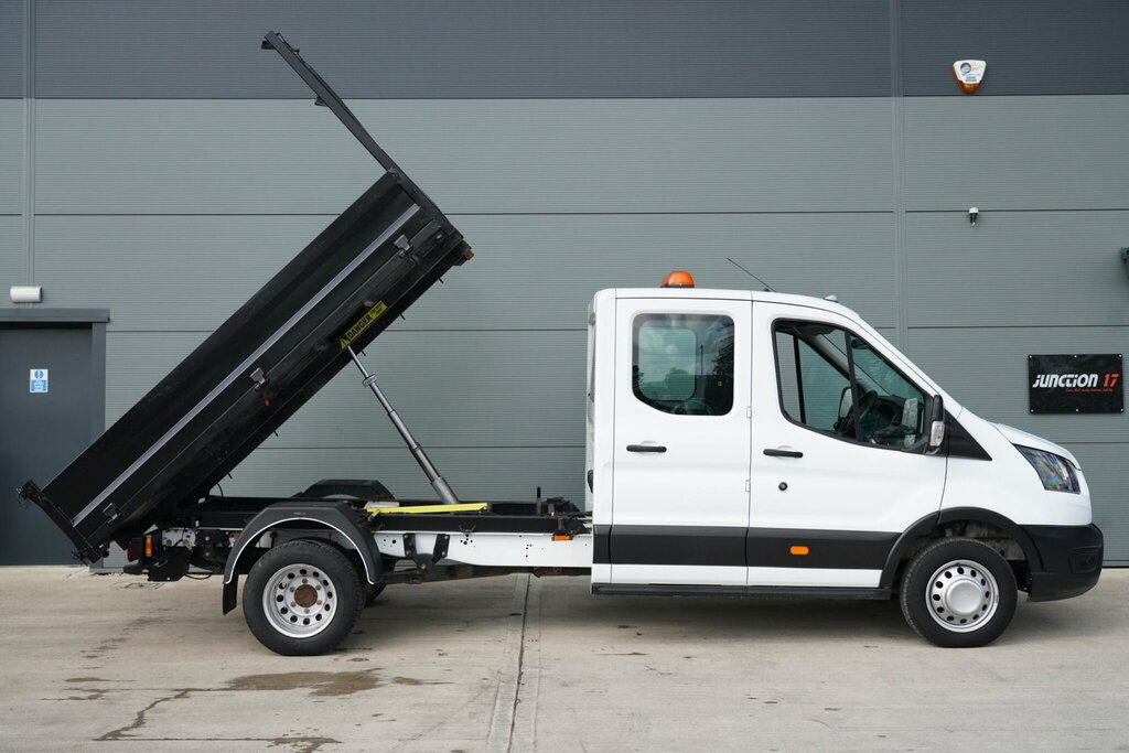 Ford Transit Custom 2.0 470 Ecoblue 1-Way Tipper Double Cab WR21YZJ #2