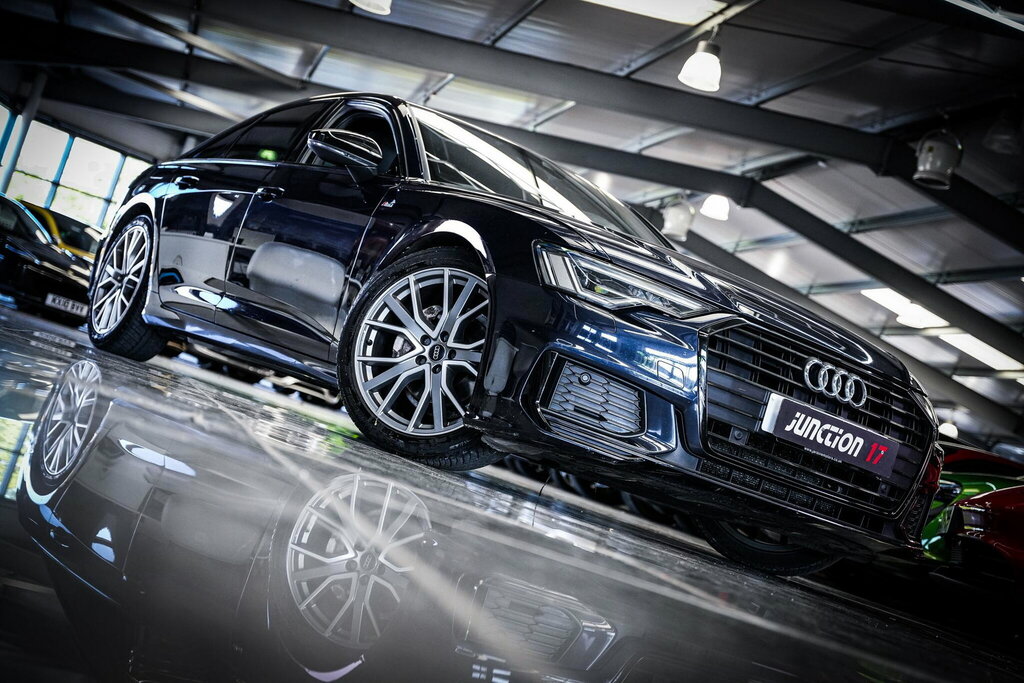 Audi A6 Saloon 2.0 Tdi 40 Black Edition S Tronic Euro 6 Ss DG19YJH Blue #6