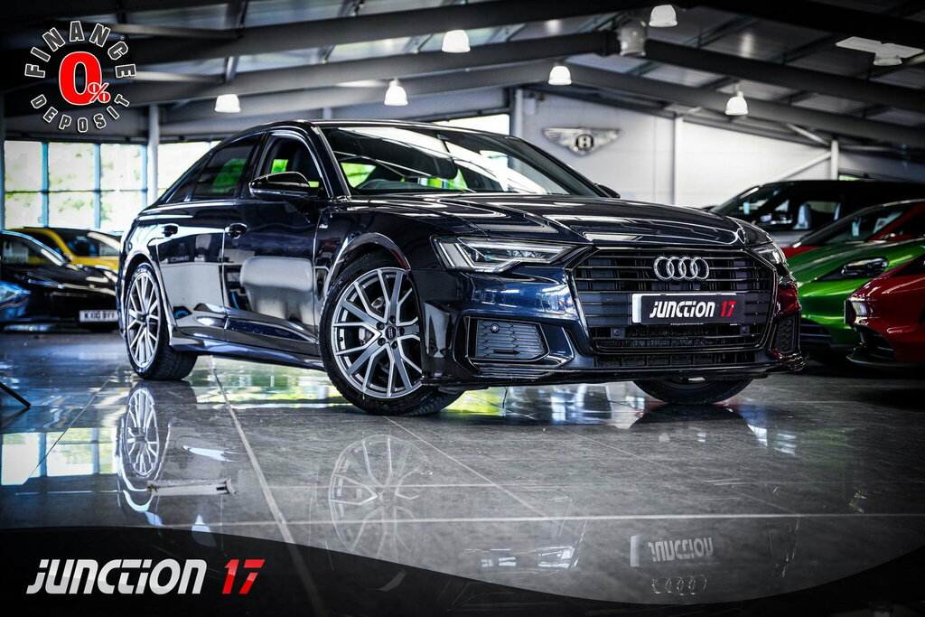 Audi A6 Saloon 2.0 Tdi 40 Black Edition S Tronic Euro 6 Ss Blue