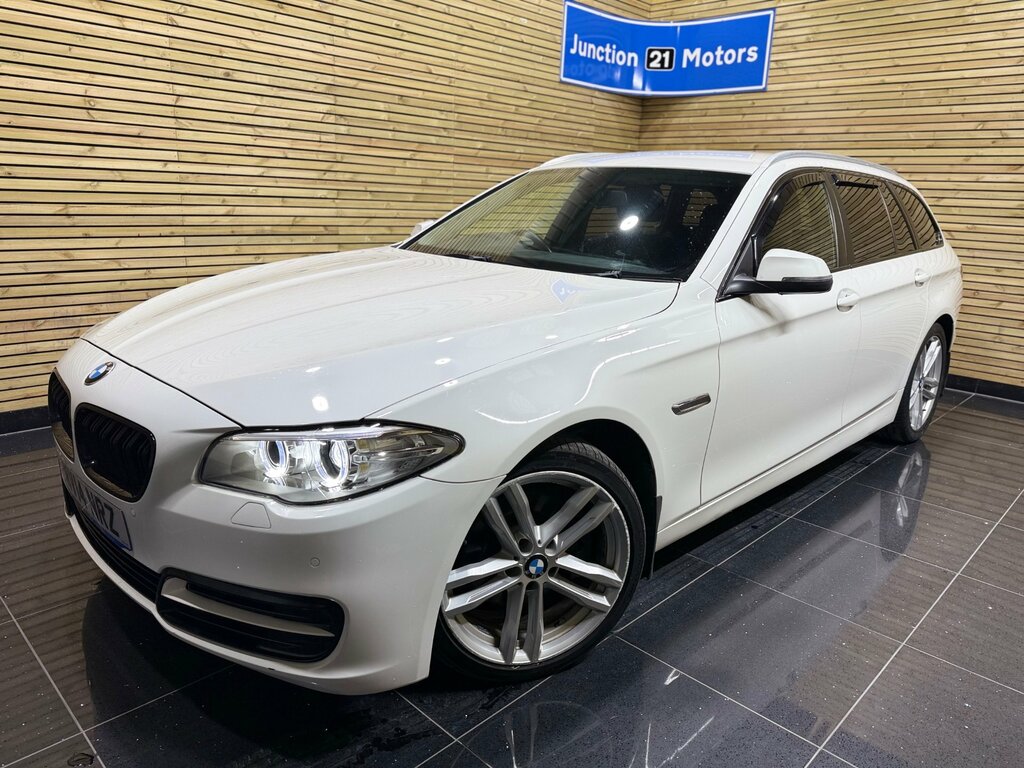 BMW 5 Series 2.0 520D Se Touring Euro 6 Ss White