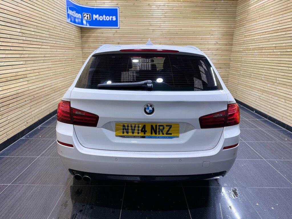 BMW 5 Series 2.0 520D Se Touring Euro 6 Ss NV14NRZ White #3