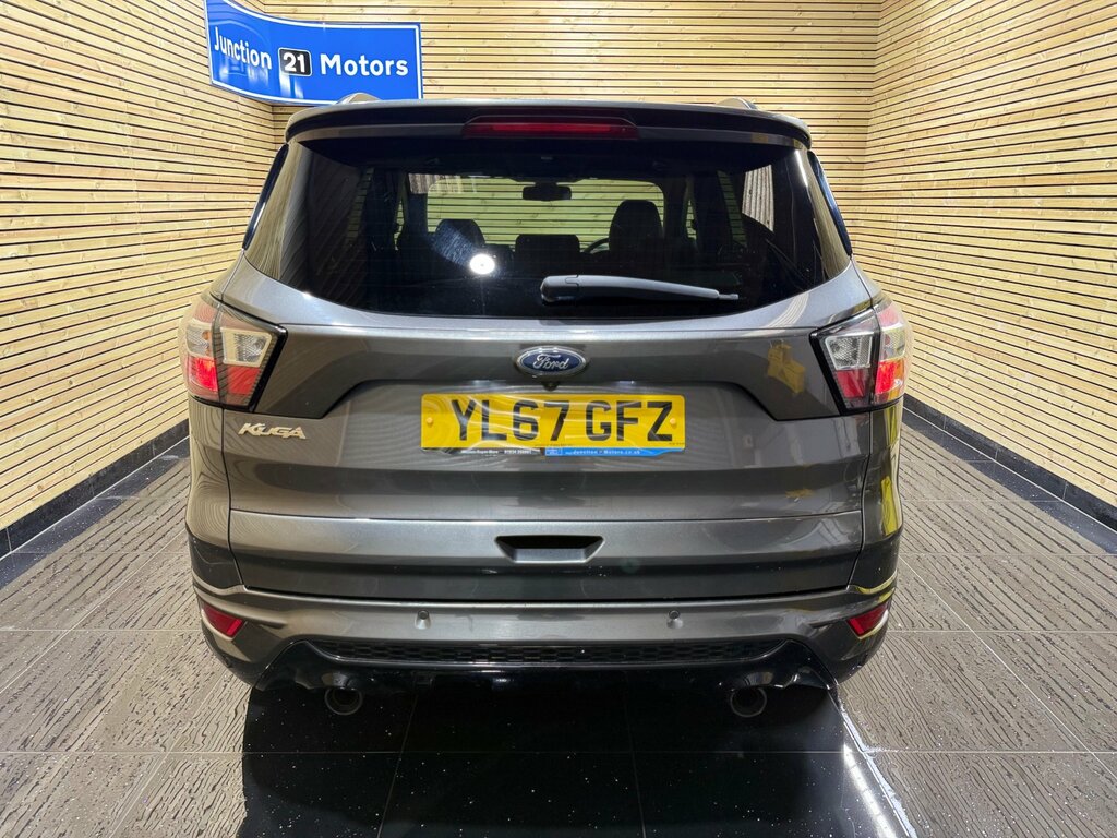 Ford Kuga 2.0 Tdci Ecoblue St-line Suv Awd YL67GFZ Grey #3
