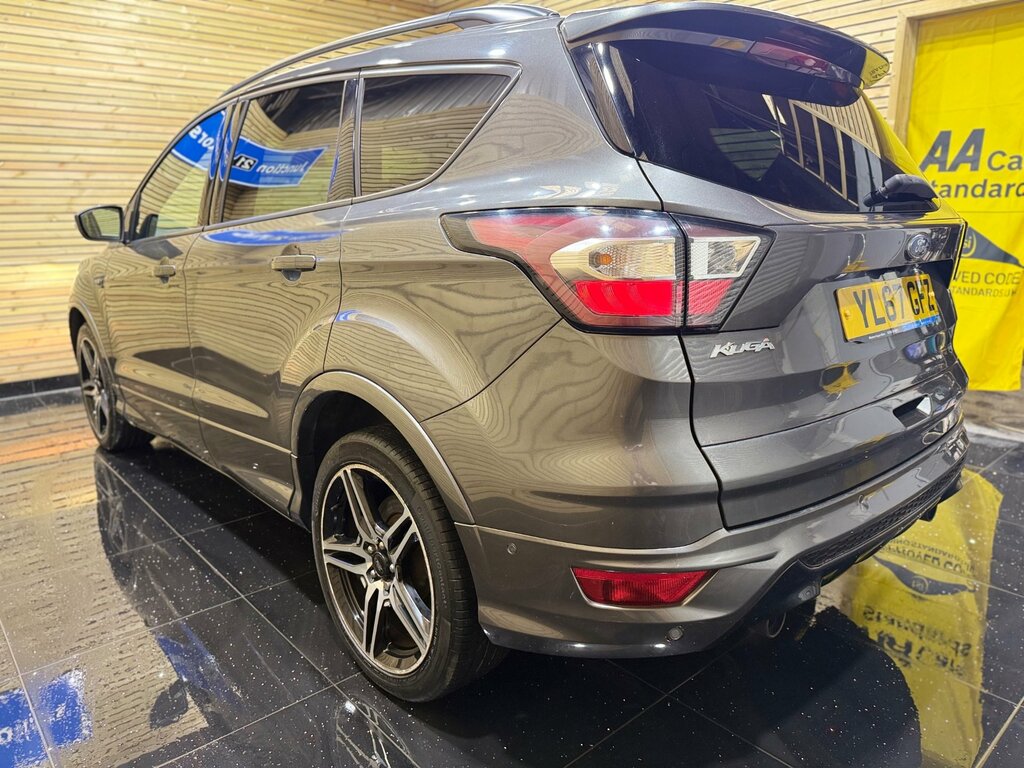 Ford Kuga 2.0 Tdci Ecoblue St-line Suv Awd YL67GFZ Grey #6