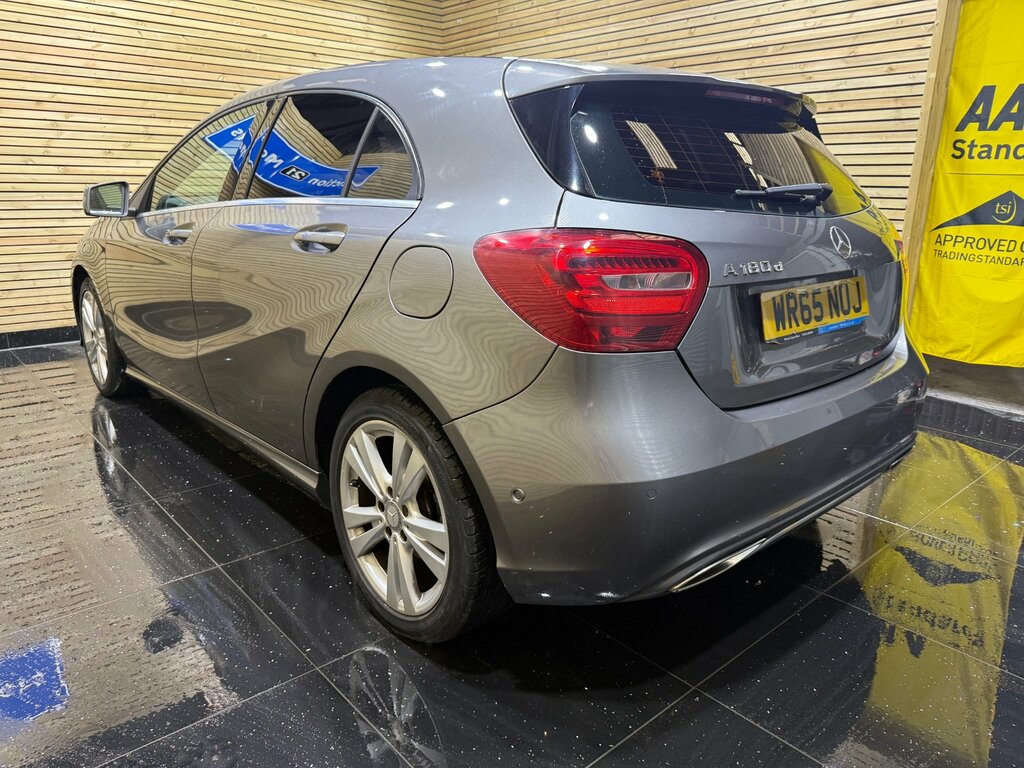 Mercedes-Benz A Class 1.5 A180d Sport Executive Hatchback 7 WR65NUJ Grey #6