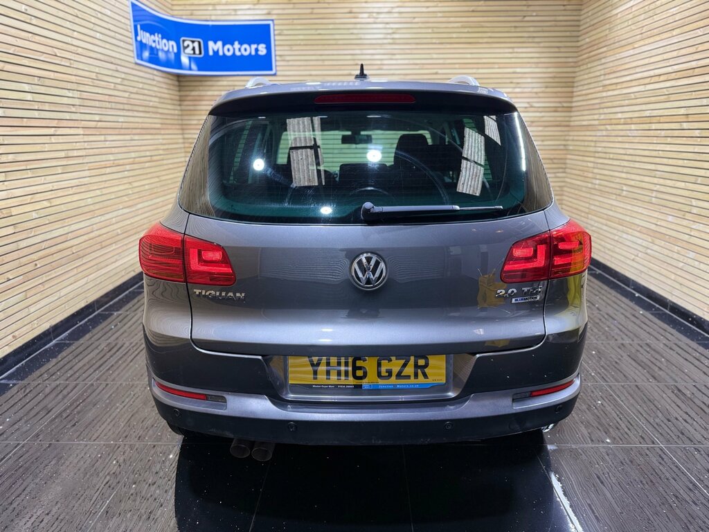 Volkswagen Tiguan 2.0 Tdi Bluemotion Tech Match Edition Suv Dies YH16GZR Grey #4