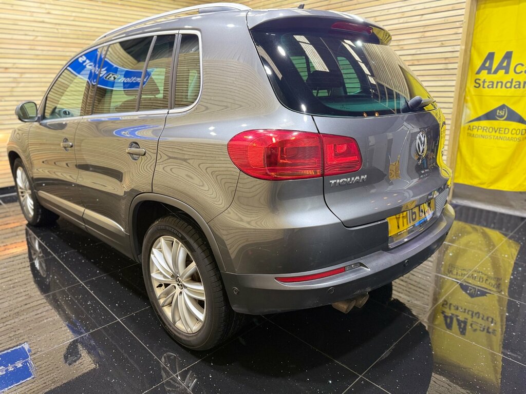 Volkswagen Tiguan 2.0 Tdi Bluemotion Tech Match Edition Suv Dies YH16GZR Grey #6