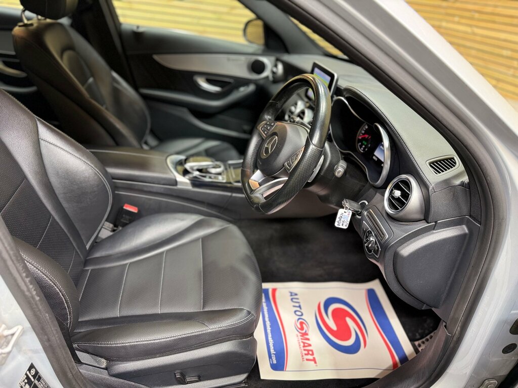 Mercedes-Benz C Class 2.1 C250 Bluetec Amg Line Saloon G-tron BJ64JXB Silver #6