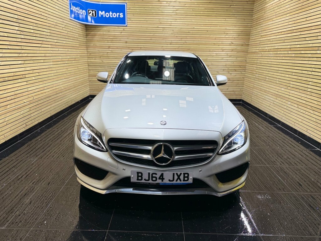 Mercedes-Benz C Class 2.1 C250 Bluetec Amg Line Saloon G-tron BJ64JXB Silver #2