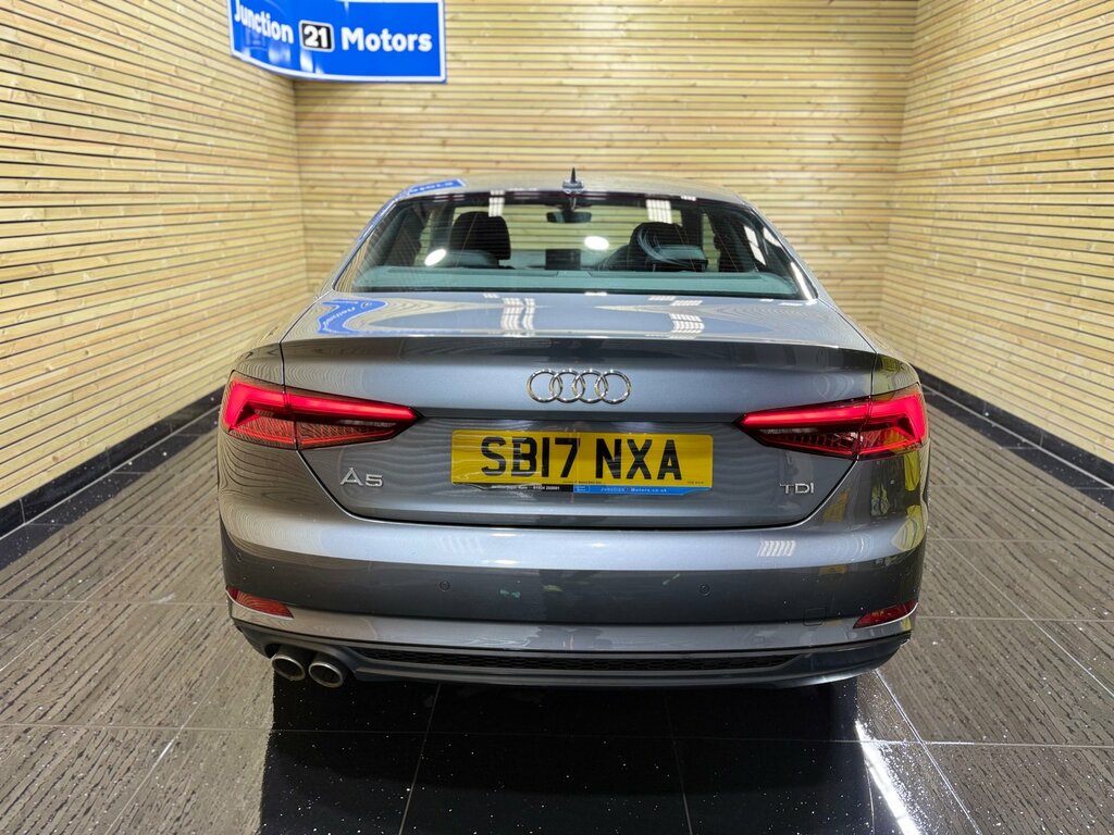 Audi A5 2.0 Tdi Ultra S Line Coupe Euro SB17NXA Grey #3