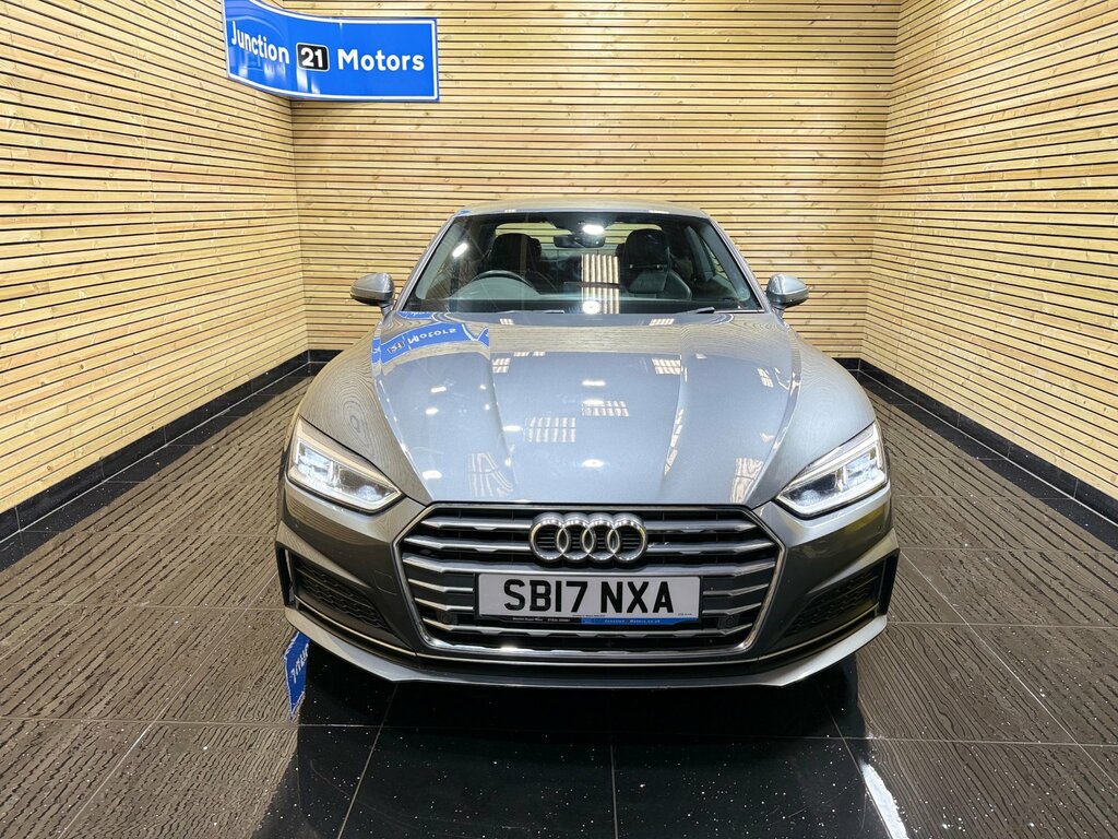 Audi A5 2.0 Tdi Ultra S Line Coupe Euro SB17NXA Grey #2