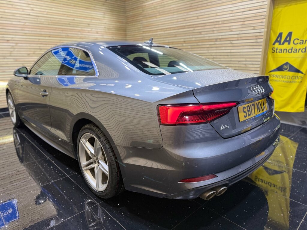 Audi A5 2.0 Tdi Ultra S Line Coupe Euro SB17NXA Grey #6