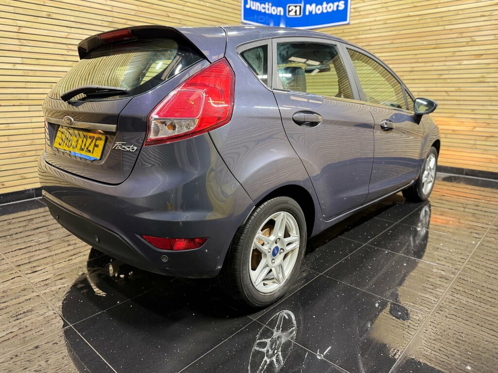 Ford Fiesta 1.25 Zetec Hatchback Euro 5 82 SH63DZF Grey #5