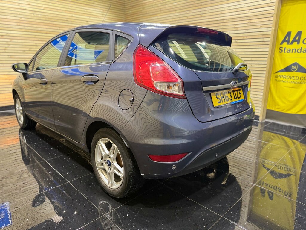 Ford Fiesta 1.25 Zetec Hatchback Euro 5 82 SH63DZF Grey #6