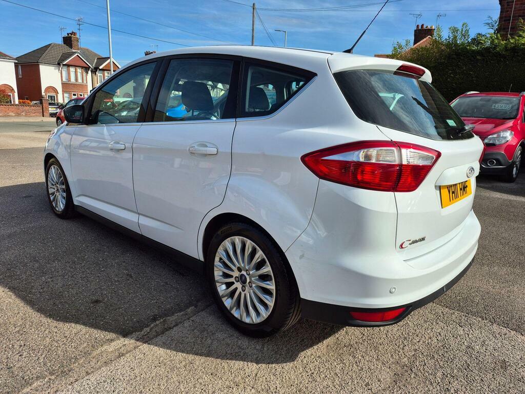 Ford C-Max 1.6 Tdci Titanium Euro 5 White #3