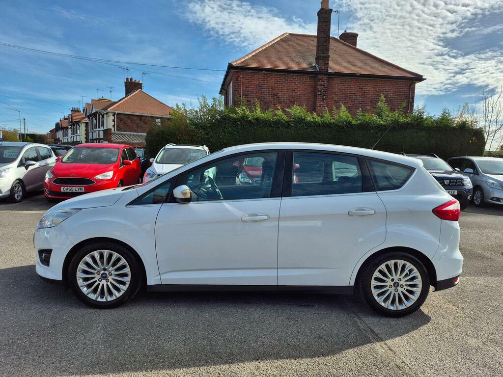 Ford C-Max 1.6 Tdci Titanium Euro 5 White #2