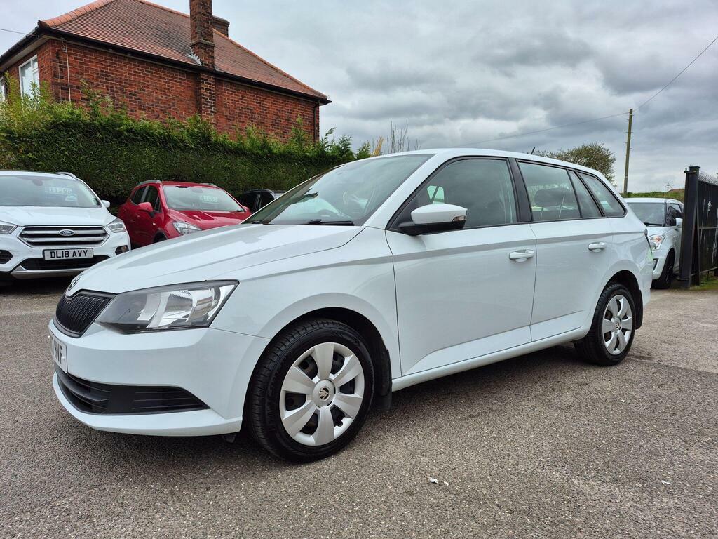 Skoda Fabia 1.4 Tdi S Estate White
