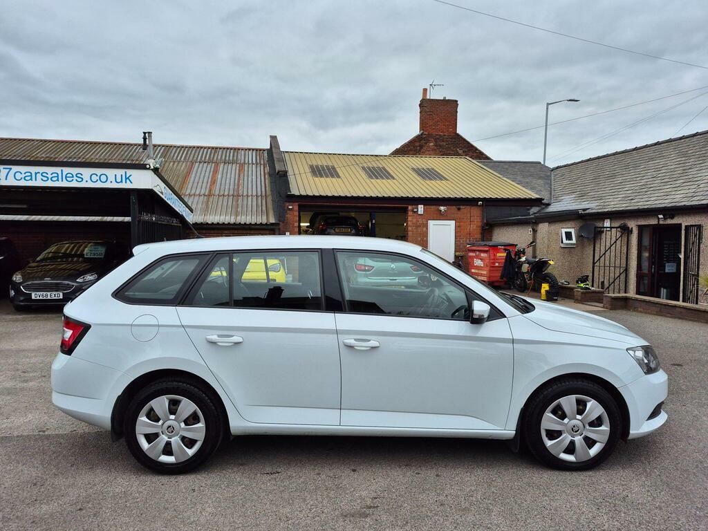 Skoda Fabia 1.4 Tdi S Estate White #6